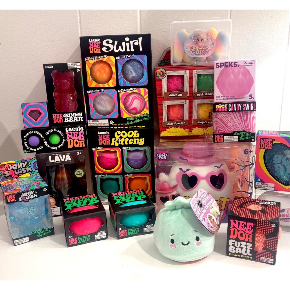 HUGE Needoh Bundle Barnyard, cool cats, Speks, top trensz , crazy fun + more